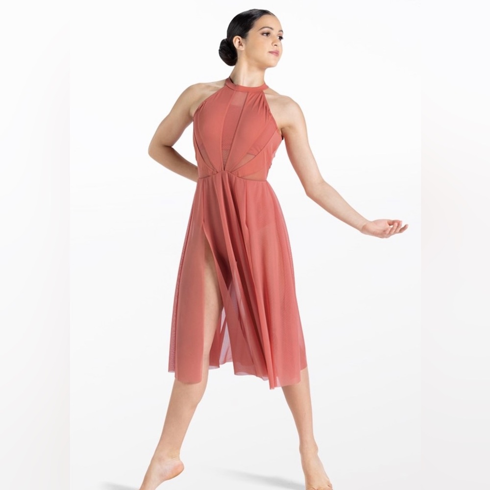 EUC lyrical dress Balera style D11656 size SA (adult small)
